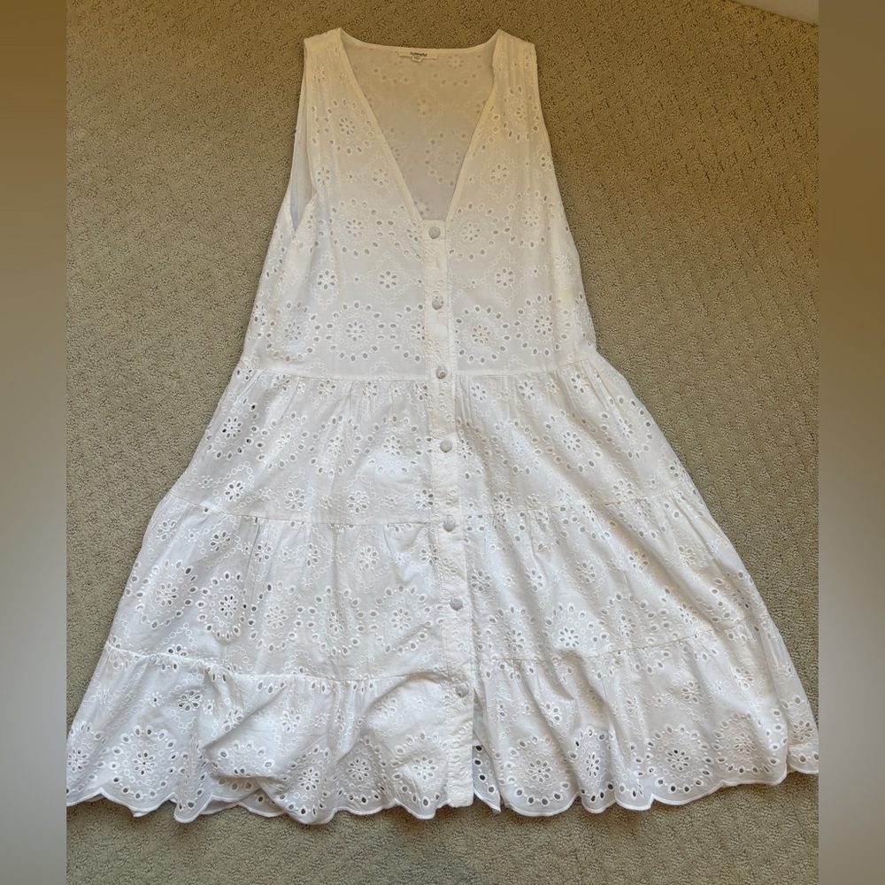 Splendid White Eyelet Dress